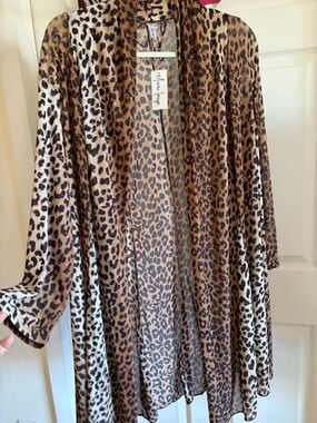NEW Leopard Print Duster